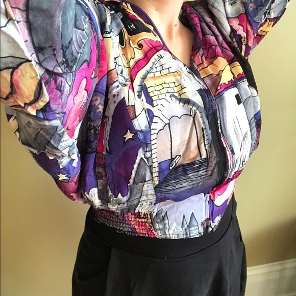 Vintage Ultimate 90s Medieval Scene Windbreaker - Picture 7 of 14